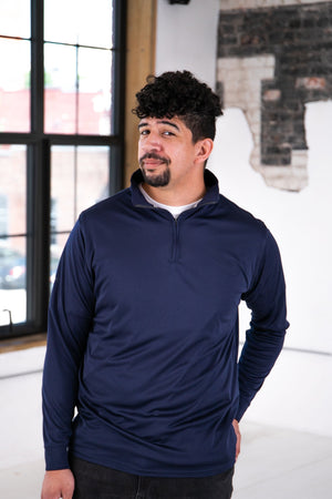 Unisex Performance Poly 1/4 Zip